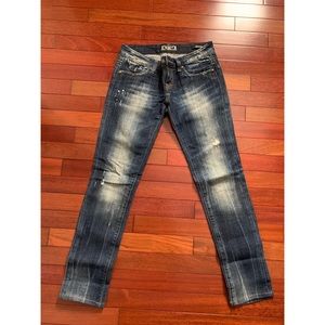EXPRESS Rerock Sunny Jeans Size:0 31 Inch Inseam
